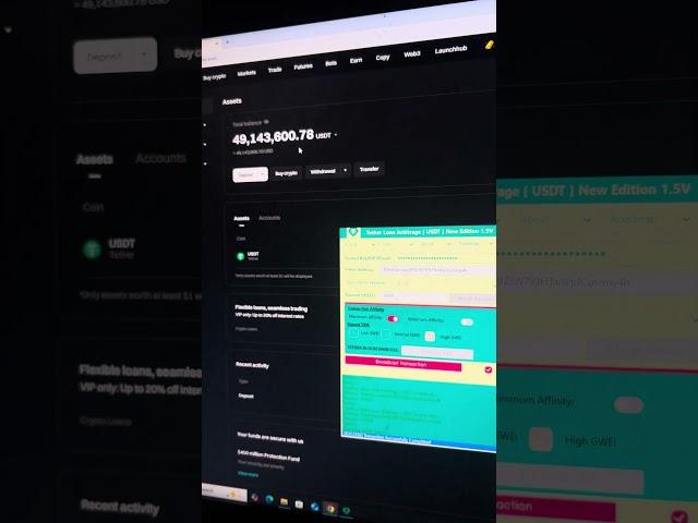 FLASH USDT BTC BINANCE BITGET FREE SOFTWARE 2025
