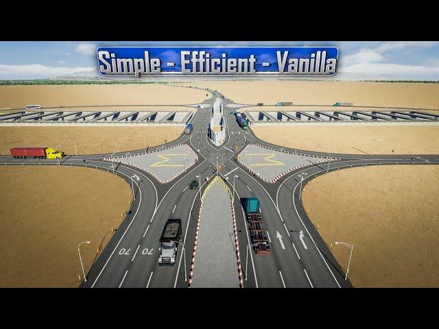 The Perfect Diverging Diamond doesn't exi….|No Mods - No Problems | Vanilla Cities Skylines 2 |