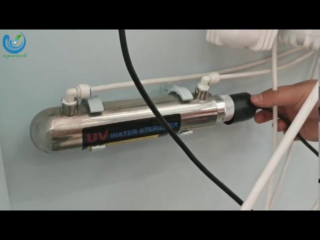 10W 16W 25W 55W drinking water treatment sterilization uv system ultraviolet disinfect sterilizer