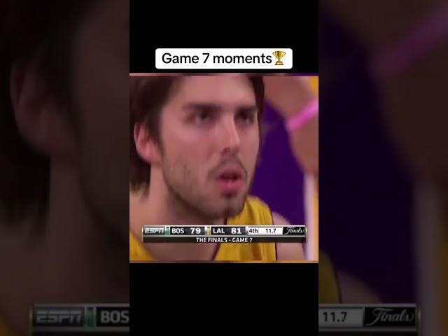 This 2010 classic when Kobe and the Lakers took down the Celtics in Game 7 