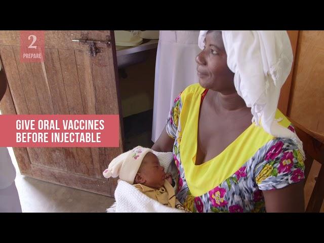 How to Give an Orally Administered Vaccine