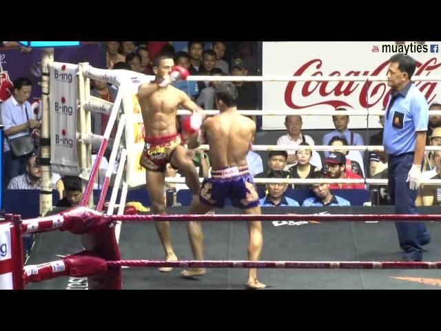 Muay Thai Fight - Panpayak vs Superlek, Rajadamnern Stadium Bangkok - 7th October 2015