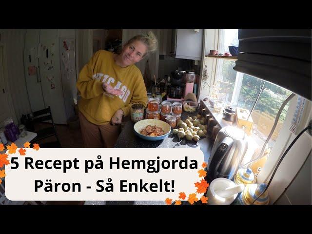 4 Kilo Päron - 5 ENKLA & BILLIGA Recept Du Måste Testa!