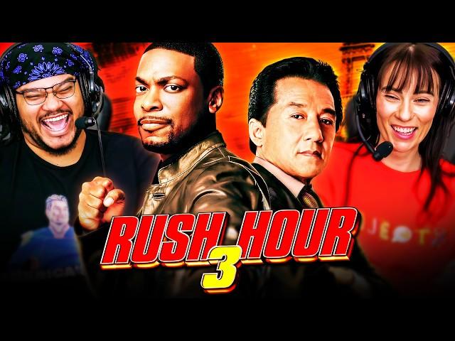 RUSH HOUR 3 (2007) MOVIE REACTION!! FIRST TIME WATCHING! Jackie Chan | Chris Tucker