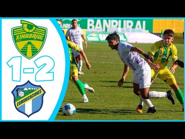 Xinabajul vs Comunicaciones 1-2 GOLES y RESUMEN | Apertura J16