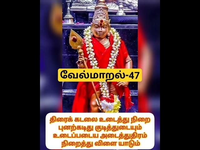 வேல்மாறல்-47| திரைக் கடலை உடைத்து நிறை|#velmaaral #வேல்மாறல் #shorts #murugan #முருகன் #shortvideo