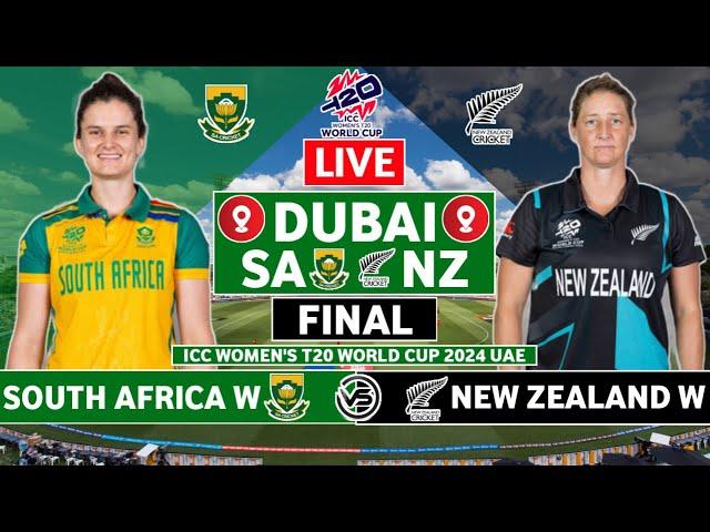 Womens T20 World Cup Final Live: South Africa W vs New Zealand W Live | SA W vs NZ W Live Commentary