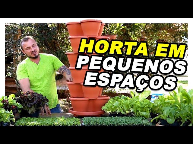 COMO CULTIVAR HORTA EM PEQUENOS ESPAÇOS | Dica para Casas e Apartamentos | Murilo Soares