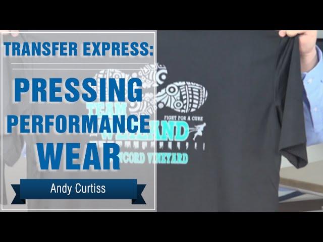 Heat Press Performance Wear with Transfers | Transfer Express