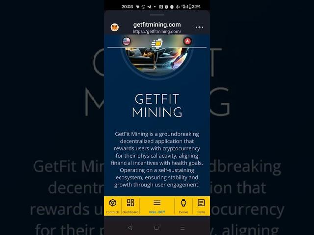 GetFit Mining /MoveQuest - A Live On The Scene Walk n' Talk To Demo The GetFit Mining App!!