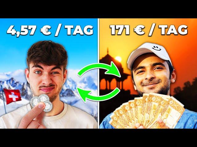 171 € in PAKISTAN vs. 4 € in der SCHWEIZ