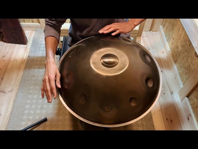 Demo of Yishama Pantam - D3 Minor/kurd 10 (Handpan)