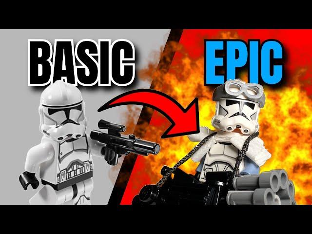 10 BEST ways to UPGRADE your LEGO CLONE TROOPERS!