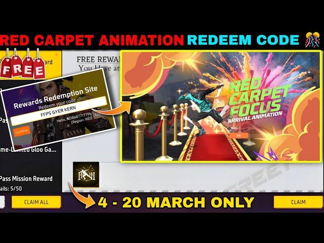 FREE FIRE REDEEM CODE TODAY 6 MARCH REDEEM CODE FREE FIRE | FF REDEEM CODE TODAY 6 MARCH