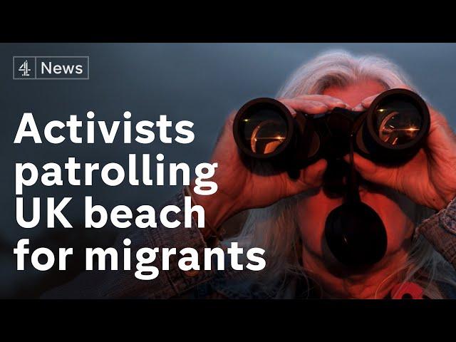 The activists trying to stop migrants crossing the English Channel