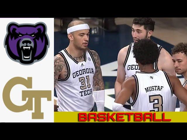 CENTRAL ARKANSAS vs GEORGIA TECH Basketball Game Full Highlights 2024