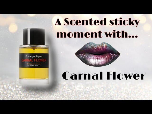 A scented sticky moment with....Carnal Flower #fredericmalle #tuberose