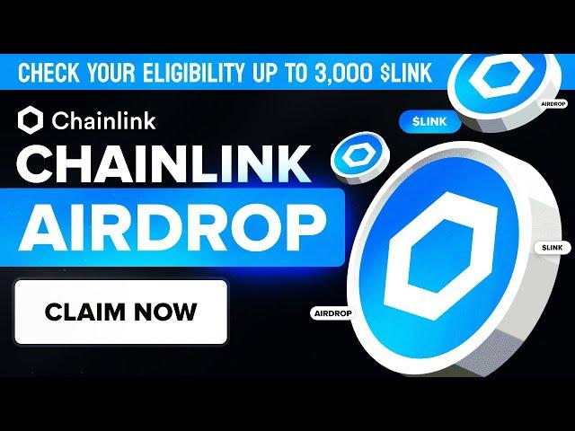 Crypto Airdrop | Chainlink Airdrop Claim Up To 3000 $LINK Tokens