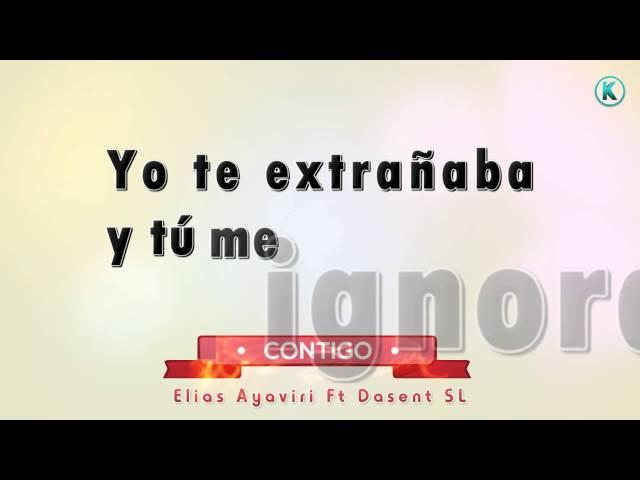  CONTIGO  Elias Ayaviri LETRA Rap Boliviano 2016