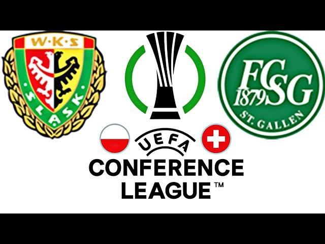 Śląsk 3-2 St. Gallen | CONFERENCE LEAGUE 2024/25