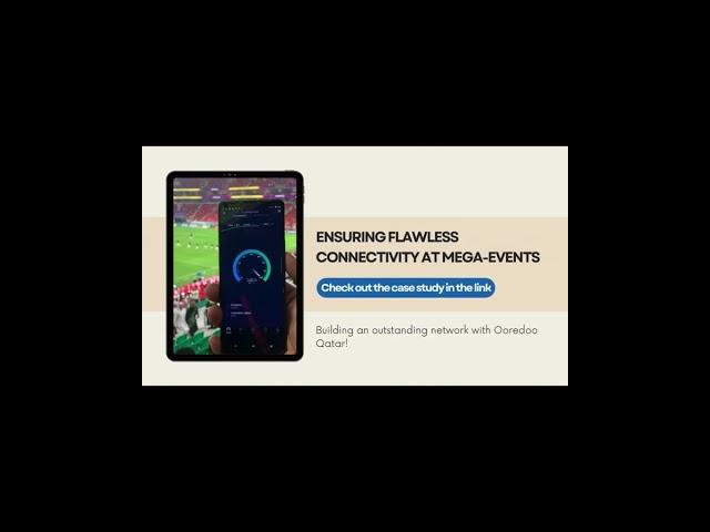 From sports to festivals & beyond - ensuring flawless #connectivity at mega events #shorts
