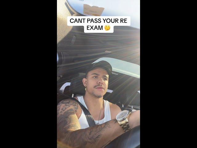 Can't Pass Your Real Estate Exam?