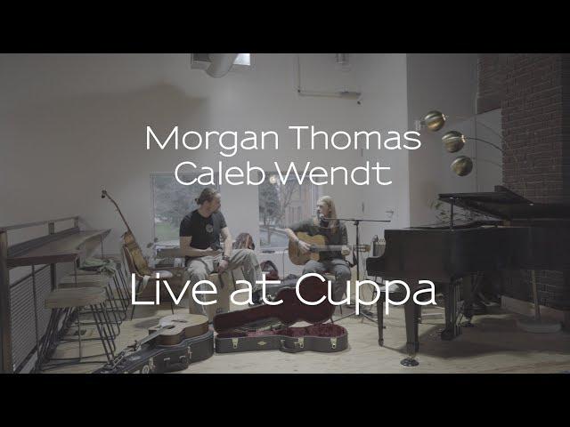 Morgan Thomas and Caleb Wendt at Cuppa in Ogden, Utah