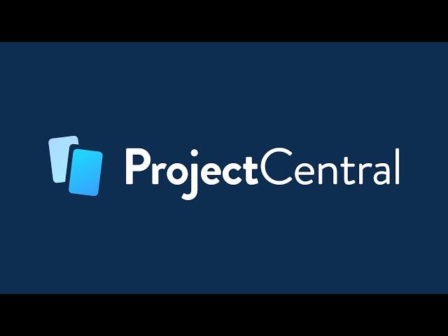 How to Sign up to Project Central