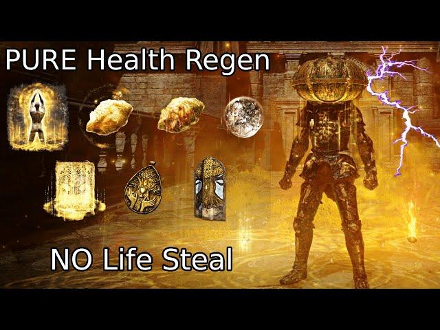 Can I Beat Elden Ring With Pure Health Regeneration?