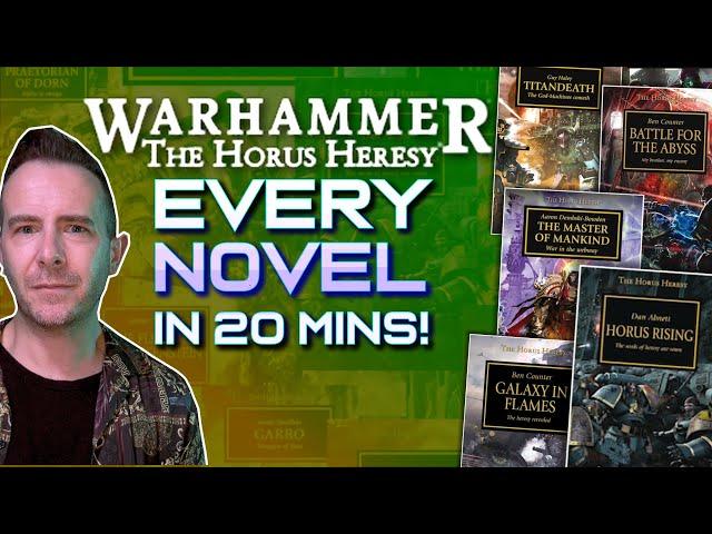 EVERY HORUS HERESY NOVEL REVIEWED in about 20 minutes!