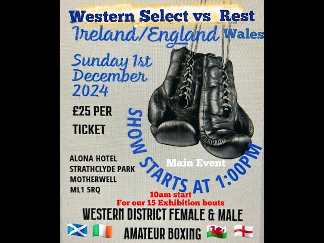 WESTERN DISTRICT VS THE REST HOSTED BY DOONHAMERS BOXING CLUB