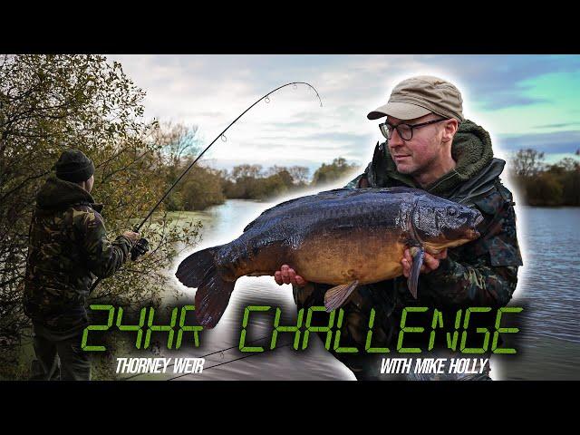 AUTUMN CARP FISHING | Mike Holly's 24-hour challenge on Thorney Weir (full film!)