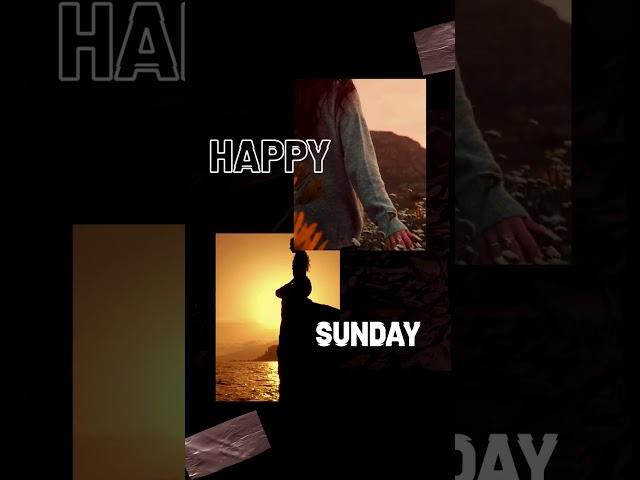 {YouTube Shorts} Happy Sunday #youtubeshorts #happysunday