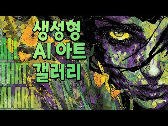 생성형 AI 아트의 모든 것이 있는 곳 - All That AI Art