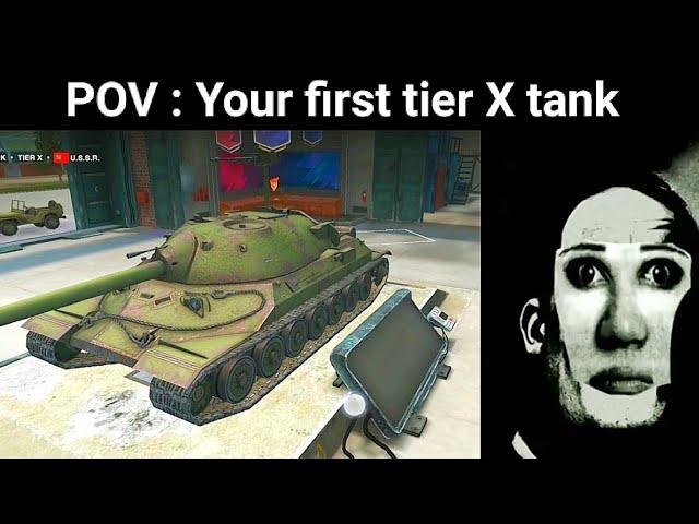 POV: Your first Tier X tank |World of tanks blitz|