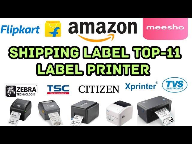 FLIPKART AMAZON MEESHO TO 11 LABEL PRINTER