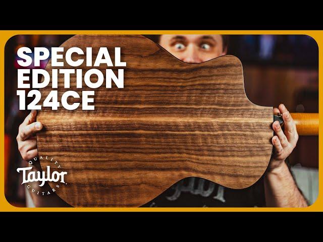 Limited Edition: Taylor 124ce Special Edition Walnut Grand Auditorium (2023 Fall Limited)