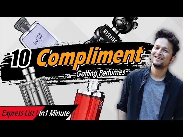Top 10 Most Compliment getting perfumes ️‍ हिंदी में Express List! In 1 Minute | 2022 |Smell Great
