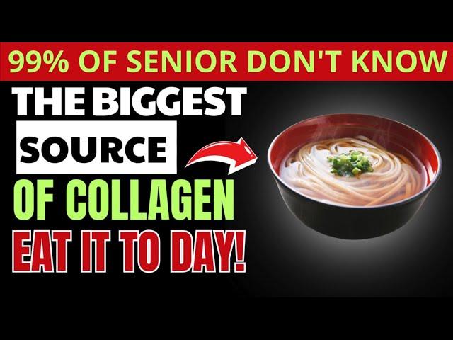 SENIOR, Say GOODBYE to Swelling! 15 Collagen-Packed Foods to Eat Now for Stronger Legs & Joints