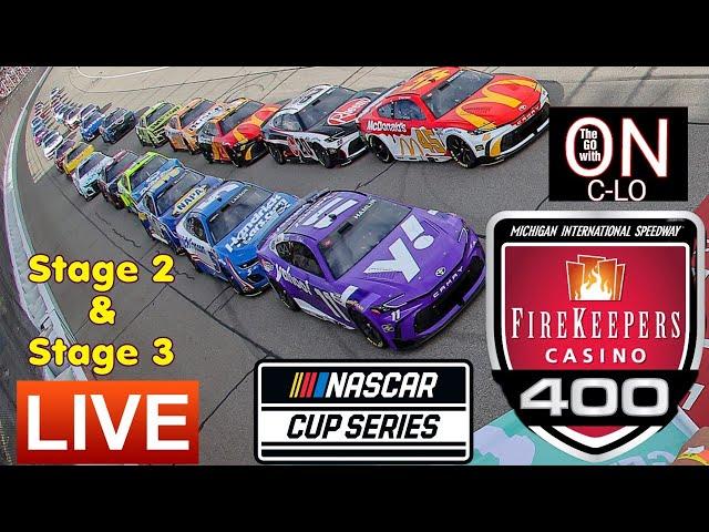 FireKeepers Casino 400 at Michigan. Live Nascar Cup Series. Play by Play, Live leaderboard, & more!