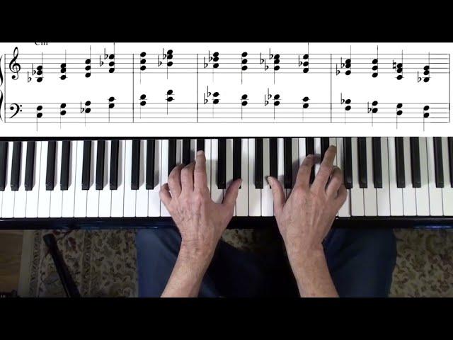 Softly, as in a Morning Sunrise  Jazz Piano College Tutorial 