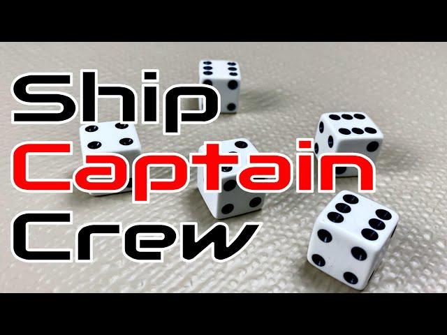 How to Play Ship Captain and Crew | dice games