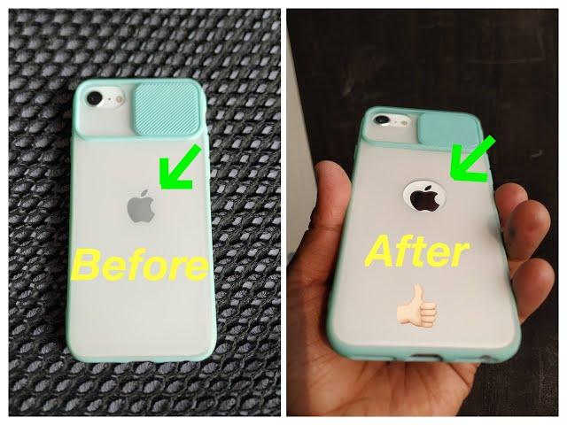 Show the Apple logo on your new iphone cover case ! बहुत ही आसान