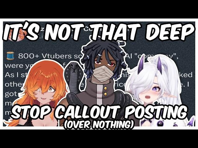 Vtubers Need To Stop Call Out Posts.