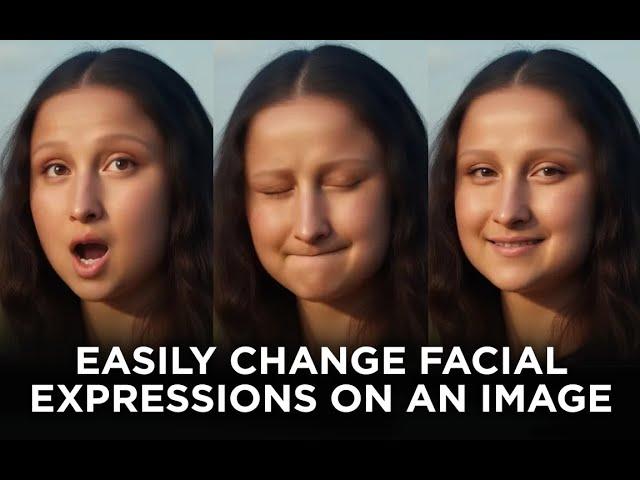 Easily Change Facial Expressions On Images - FREE And Easy To Use!