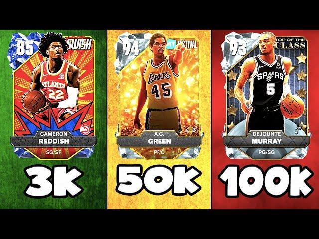 RANKING THE BEST PLAYER AT EACH PRICE IN NBA 2K25 MyTEAM!