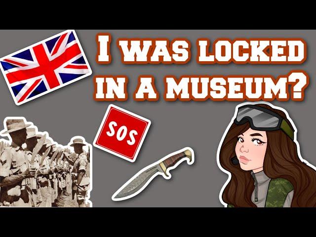 i was locked inside of a museum?? storytime | minecraft parkour