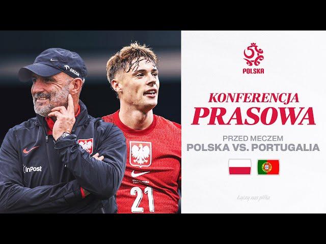 MICHAŁ PROBIERZ I NICOLA ZALEWSKI PRZED MECZEM Z PORTUGALIĄ (RETRANSMISJA) 