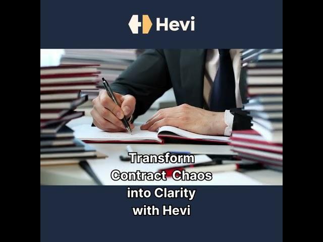 Instant Contract Clarity: How Hevi is changing Contract Management