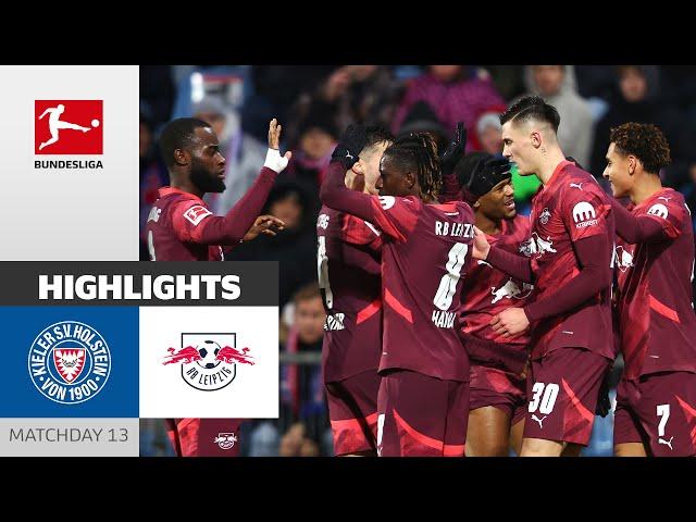 Leipzig Cruises to Victory! | Holstein Kiel - RB Leipzig 0-2 | Highlights | Matchday 13 – Bundesliga